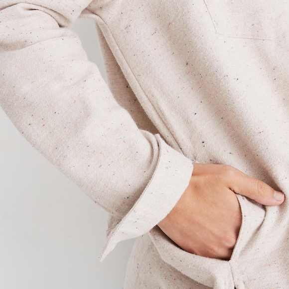 Madewell Flannel Sunday Shirt in Speckle - Picture 2 of 4